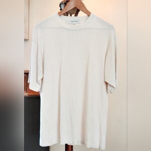 Pronto Uomo Off-White Mens Silk Shirt